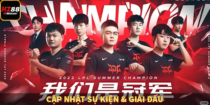 Cập Nhật Sự Kiện & Giải Đấu